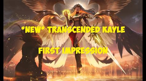 transcended kayle|unmasked kayle.